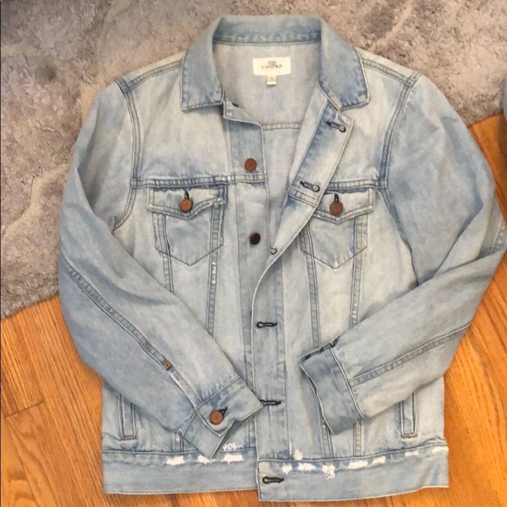 Light Denim Aritzia Jacket by The Castings